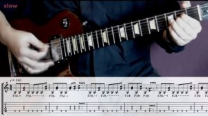 Judas Priest - Heading out to the highway guitar Riff