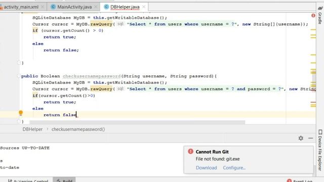 Login and Register Form using SQLite Database in Android Studio | login registration android studio смотреть онлайн