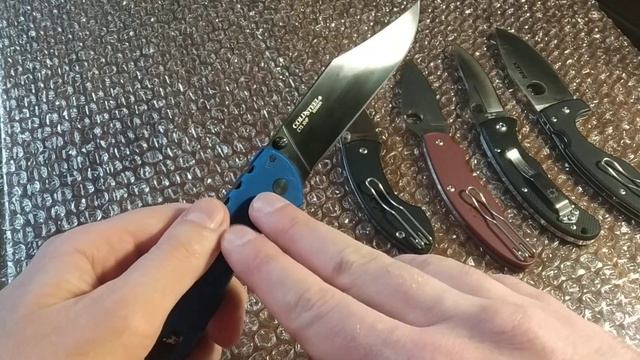 Мои ножи «Spyderco». Видеоответ для «Rezat.ru». смотреть онлайн