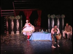 I Pagliacci - schena comica  Kirill Popov Кирилл Попов в комической сцене  Леонкавалло "Паяцы"