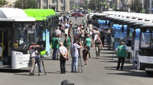 По улицам Кургана начинают курсировать новые комфортабельные автобусы