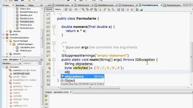 Constructor de cadena a partir de un arreglo de bytes en Java смотреть онлайн