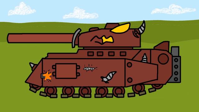 Адский монстр!! - Мультики про танки смотреть онлайн