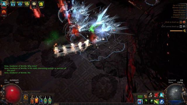 Sirus, Awakener of Worlds, AL8 deathless - Deadeye Build смотреть онлайн