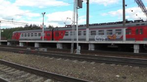 Электровоз ЧС7-034, электропоезд ЭР2Т-7214