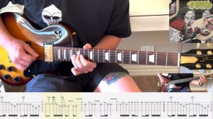 Rapp Snitch Knishes (Coffin Nails) - MF DOOM (Guitar Cover w/TABS) +Tutorial