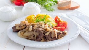 КАК ПРИГОТОВИТЬ ПЕЧЕНЬ ГОВЯЖЬЮ В ДУХОВКЕ? Быстрая и нежная говяжья печень запеченная в духовке