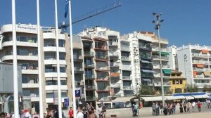 Бланес Набережная Испания Коста Брава 2017г