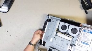 Dell All-In-One Inspiron One 19 W01B Complete Disassembly - Replace Hard Drive RAM Motherboard