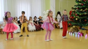 Зажигательный танец Новогодний утренник в старшей группе