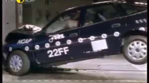 Euro NCAP  Opel Vauxhall Chevrolet Vectra B 1997 Crash test