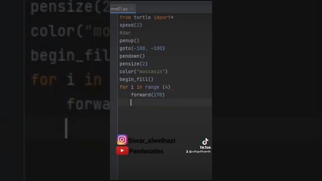 How to draw a house with python | كيفاش نصور دار بالبايثن