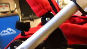 Как снять текстиль коляски Bumbleride Indie Twin