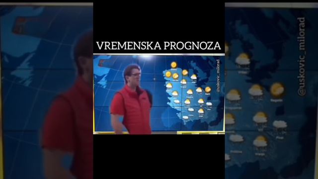 Kristijan Golubović Vremenska Prognoza😅 Bacite Sub na moj kanal puno bi mi znacilo