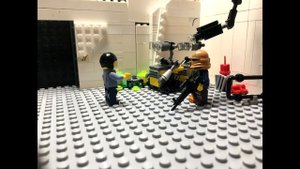 валли (Серия 4) Новые друзья. lego stop motion