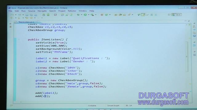 Corejava || Java AWT package part - 9 смотреть онлайн