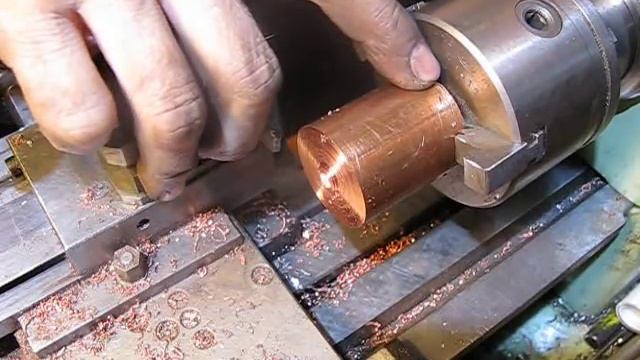 Точение медных переходников