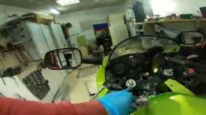 замена сальника вилки honda cbr 600 f3