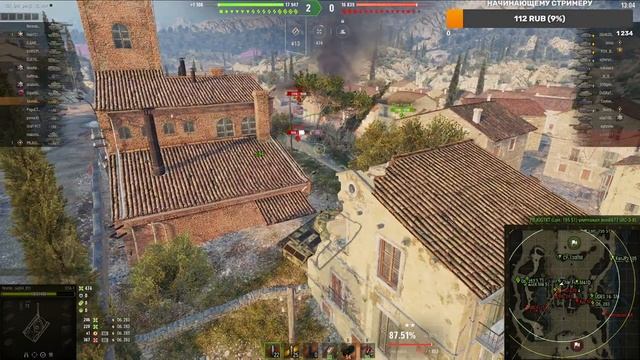 Краб качает STB-1 и Leopard 1 #БЕЗ ДОНАТА смотреть онлайн