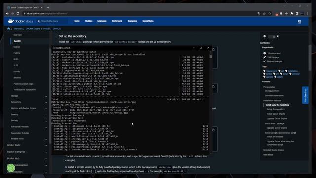 Установка Docker на CentOS 7 | Install Docker on CentOS 7 смотреть онлайн