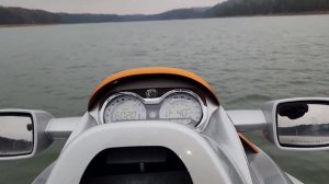 55+ MPH at 30 Degrees❄️! Extreme Cold Water Jetski Ride! 2009 Seadoo RXT-X 255 #jetski