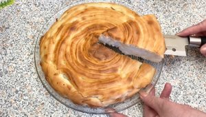 Бесподобный нежный пирог с заварным кремом