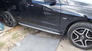 замена порога на Мерседес МЛ 166 часть 2