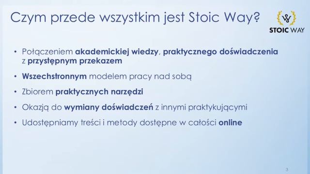 Kurs Stoic Way - Wprowadzenie do programu praktyki stoickiej, czyli kim właściwie jest stoik? смотреть онлайн