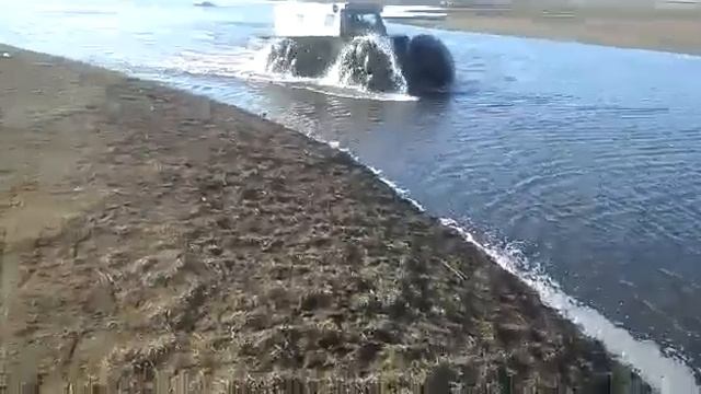 СНЕГОХОД ПО ВОДЕ С РОЗОВКА КАЗАХСТАН смотреть онлайн