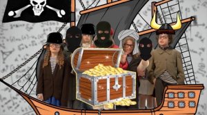 Остров ученых. Студия АКТЕР. Песня переодетых пиратов