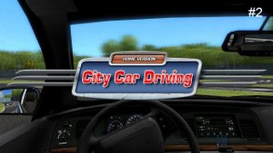 Рувим на Кабане и адский экзамен ПДД пытается проходить в City Car Driving #2