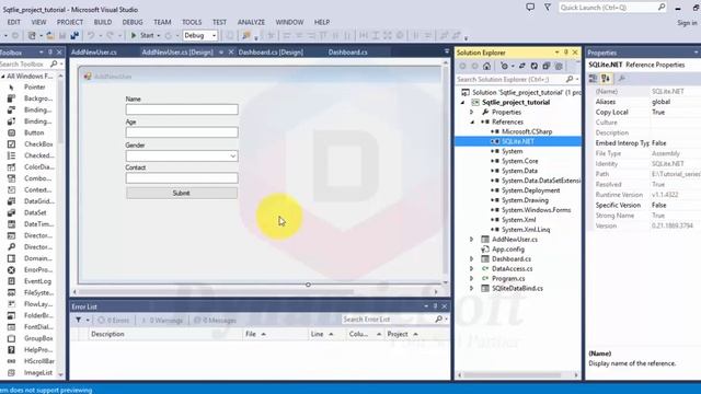C# insert, update, delete - crud operation using sqlite - SQLite tutorial-3 смотреть онлайн