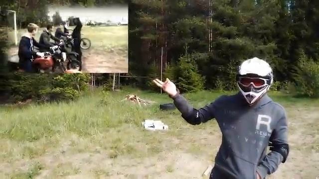 Кроссовая трасса. Мотокросс. 1.04.17 смотреть онлайн