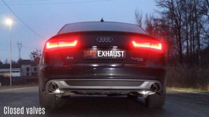 Audi A6 C7 3.0 TFSI Exhaust sound | Baq Exhaust | Active exhaust system with valves | Aktywny wydec