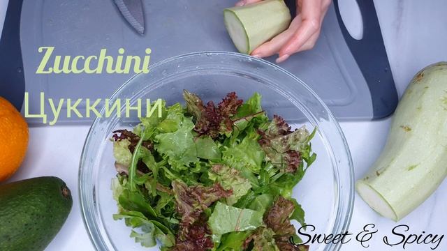 Brocoli Salad? | Orange Salad ?Summer Salad| Летний Салат с Брокколи | Зеленый Салат с Апельсином смотреть онлайн