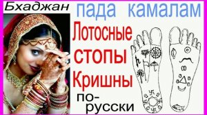 ЛОТОСНЫЕ  СТОПЫ  КРИШНЫ