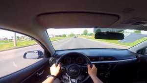 2020 KIA RIO  POV Test Drive
