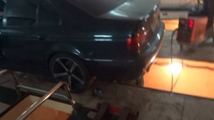 Изенение звука выхлопа на BMW E39