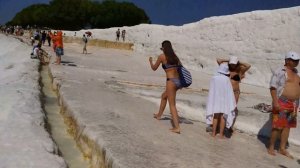 Pamukkale the Cotton Castle-Denizli Turkey