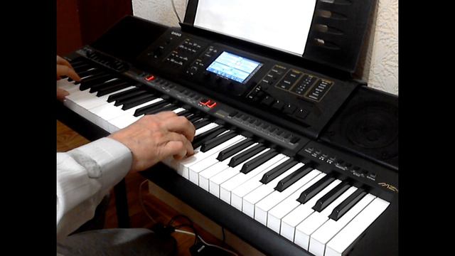 Casio MZ-X300. Работа с арпеджиатором