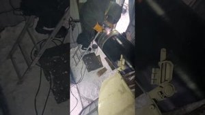сварка трубы 426×8 с СРS втулкой