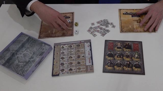 Kingsburg: The Dice Game — game overview at Spielwarenmesse 2019 смотреть онлайн