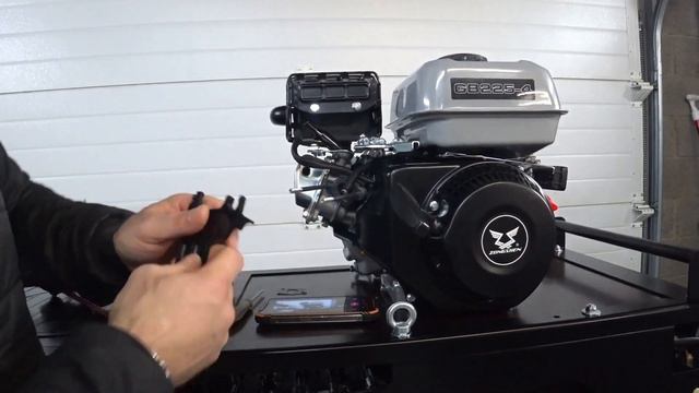 Мотобуксировщик Тягун. Обогрев карбюратора смотреть онлайн