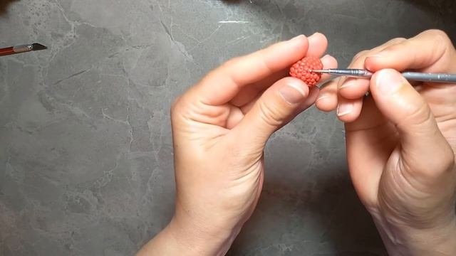 ???Малина из полимерной глины своими руками