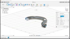 11. Fusion 360. Панель  Create .Инструмент  Sweep