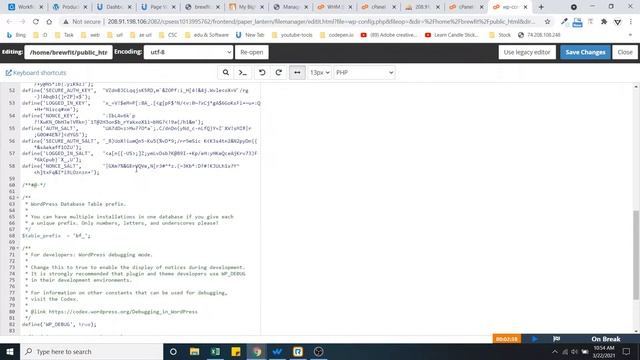 Turning off PHP Errors in WordPress Hindi смотреть онлайн