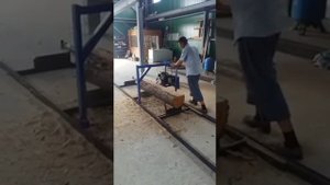 Мини пилорама для дачи
