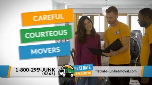 Flat Rate Junk Removal Service - Book Your Junk Removal at 800-299-5835