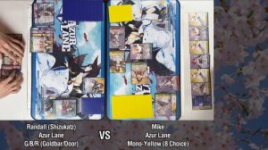 Azur Lane (G/B/R) vs. Azur Lane (Mono-Yellow) [Weiss Schwarz]