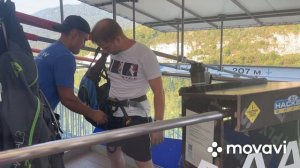 Скайпарк Сочи ПРЫГАЮ Банджи 207, sochi swing, bangy 207 PRO